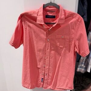Tommy Bahama Men's Coral Button-Down Shirt